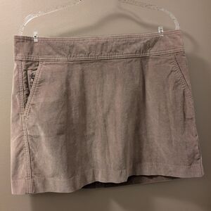 Banana Republic Sz14 Stretch Corduroy Miniskirt